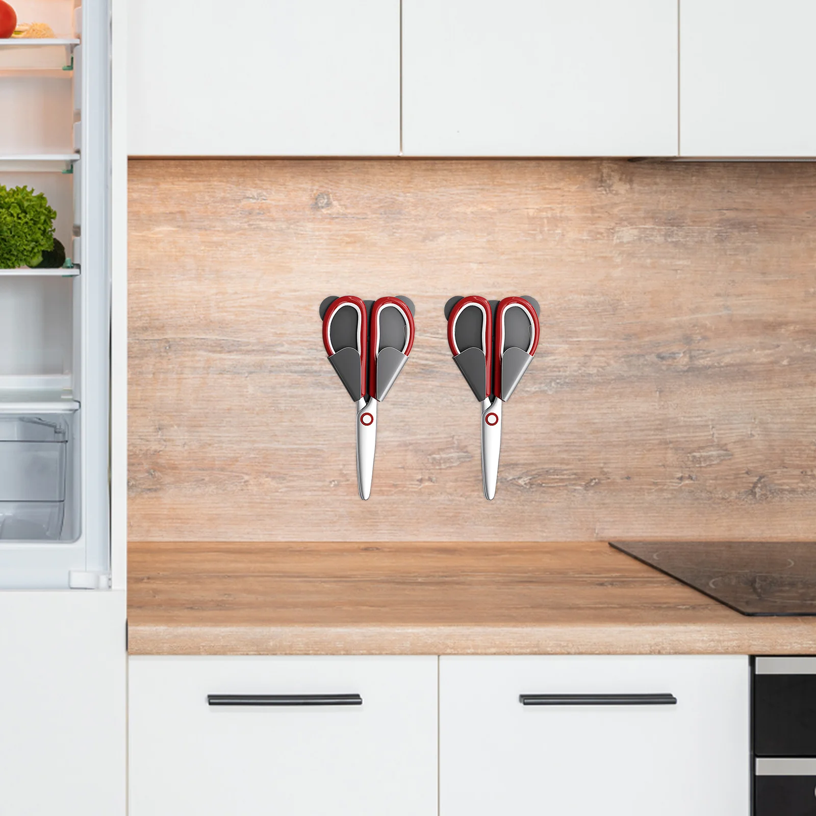 4pcs Wall Mount Scissor Holder For Kitchen Heavy Duty Carbon Steel Adhesive Storage Rack No Drill Drying Design Organizer
4pcs Wall Mount Scissor Holder For Kitchen Heavy Duty Carbon Steel Adhesive Storage Rack No Drill Drying Design Organizer