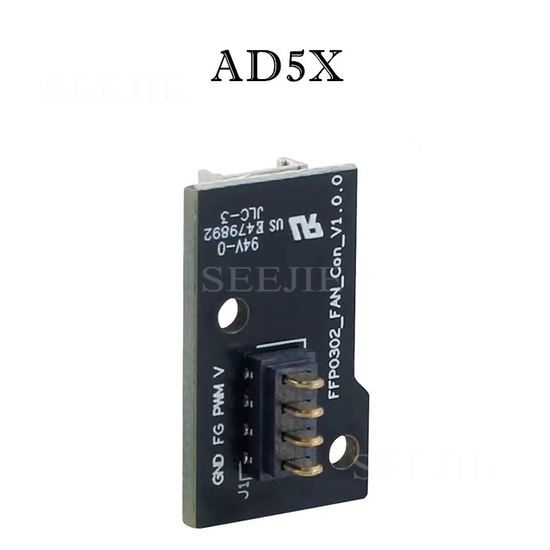 Оригинальная адаптерная плата вентилятора AD5X Extruder 5015 для 3D-принтера Flashforge
Оригинальная адаптерная плата вентилятора AD5X Extruder 5015 для 3D-принтера Flashforge