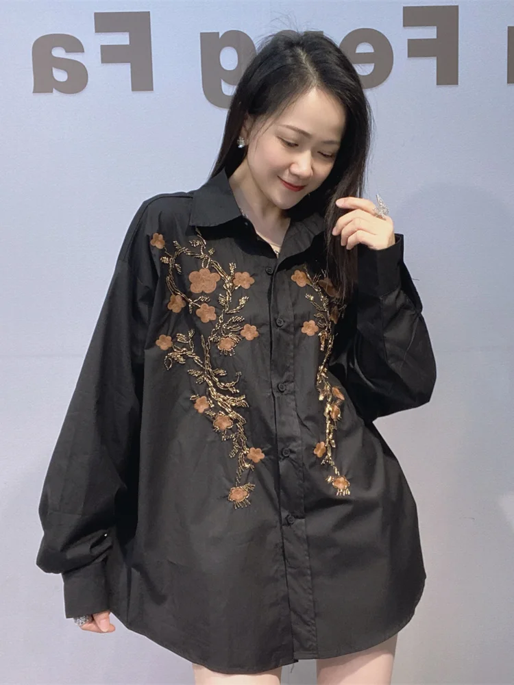 Spring Women's Embroidered Large Size irt Unique Design Luxury Lightweight Long Sve Top Breathable Cotton Plant Floral P...
Spring Women's Embroidered Large Size irt Unique Design Luxury Lightweight Long Sve Top Breathable Cotton Plant Floral P...
