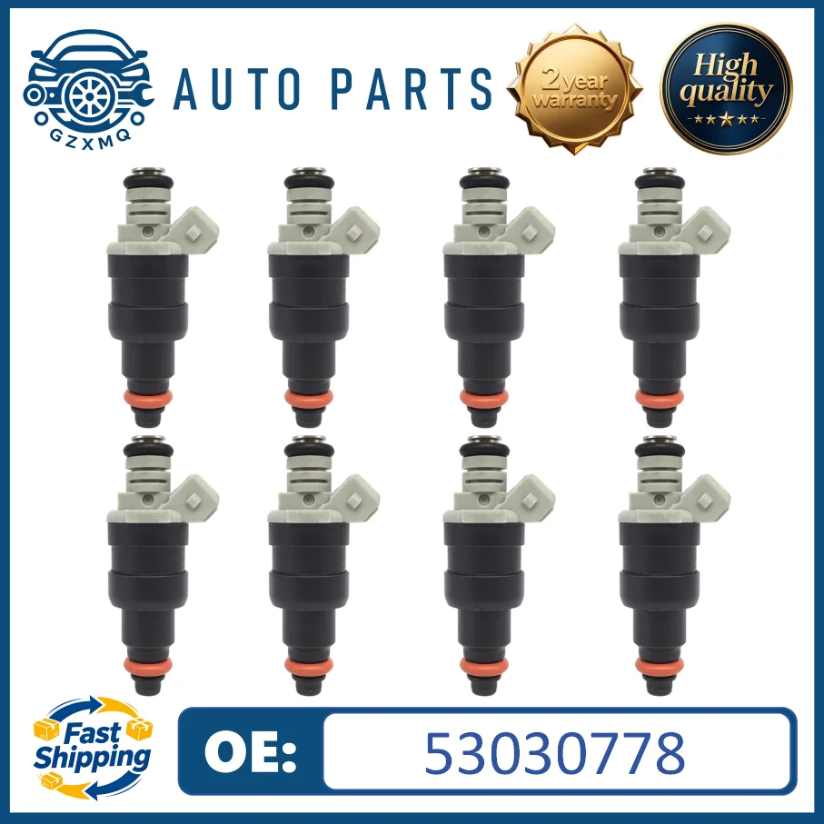 8pcs 53030778 Fuel Injectors For Grand Cherokee Ram3500/2500/1500 B3500 B2500 B1500 1996-1998 5.2L 5.9L V8#53030778AB
8pcs 53030778 Fuel Injectors For Grand Cherokee Ram3500/2500/1500 B3500 B2500 B1500 1996-1998 5.2L 5.9L V8#53030778AB