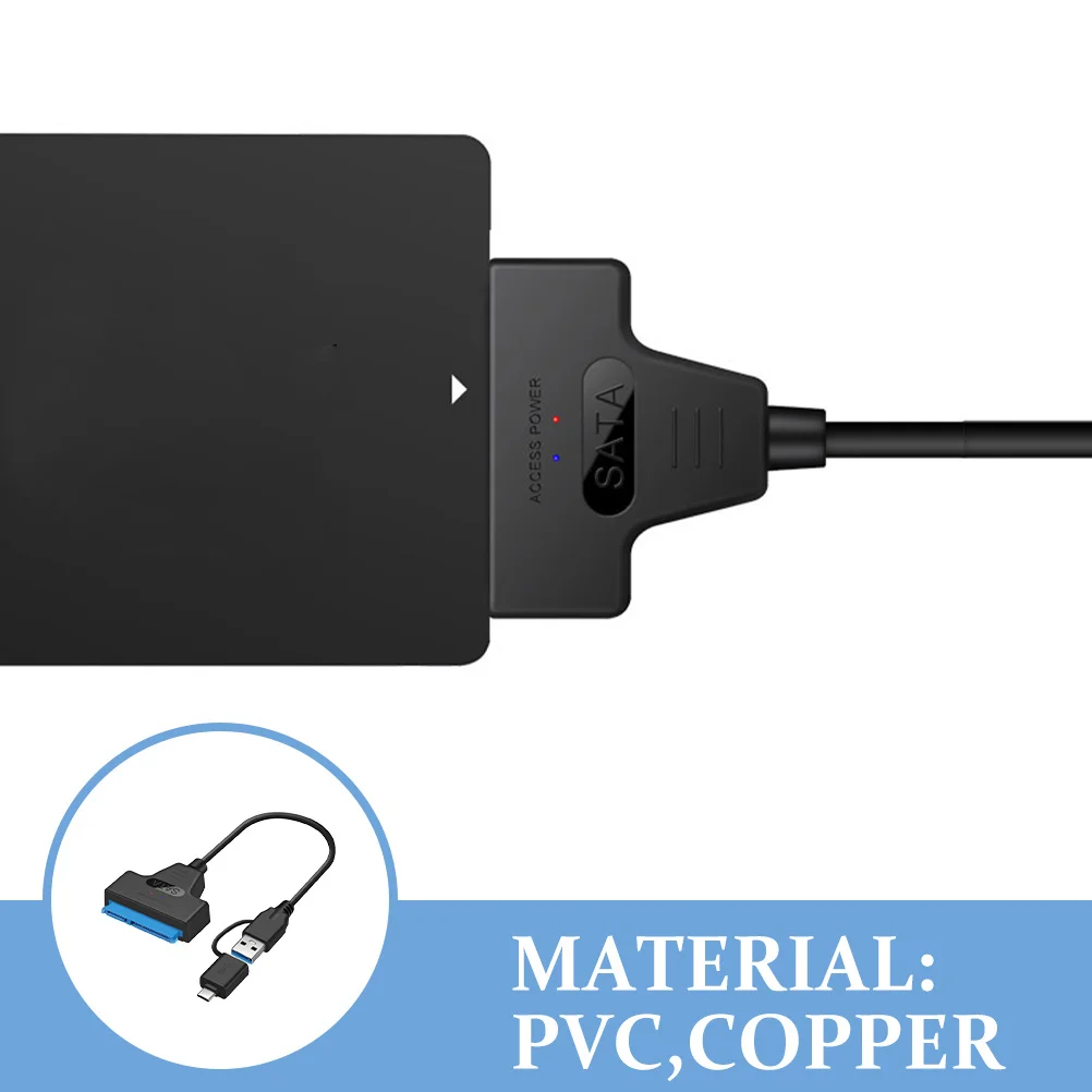 Type-C to Cable Hard Disk Connect Cable High Speed Data Transfer Durable Copper PVC Materials Easy Plug and Play for Mobile
Type-C to Cable Hard Disk Connect Cable High Speed Data Transfer Durable Copper PVC Materials Easy Plug and Play for Mobile