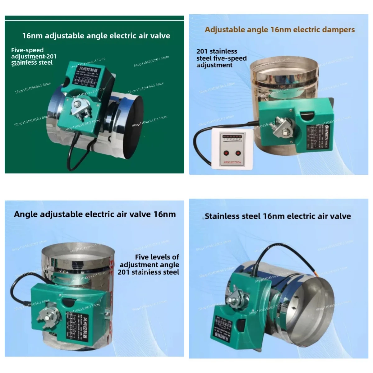 16Nm Smart Electric Damper Actuator with 5-Position Controller & Angle Switch for HVAC, Industrial Automation
16Nm Smart Electric Damper Actuator with 5-Position Controller & Angle Switch for HVAC, Industrial Automation