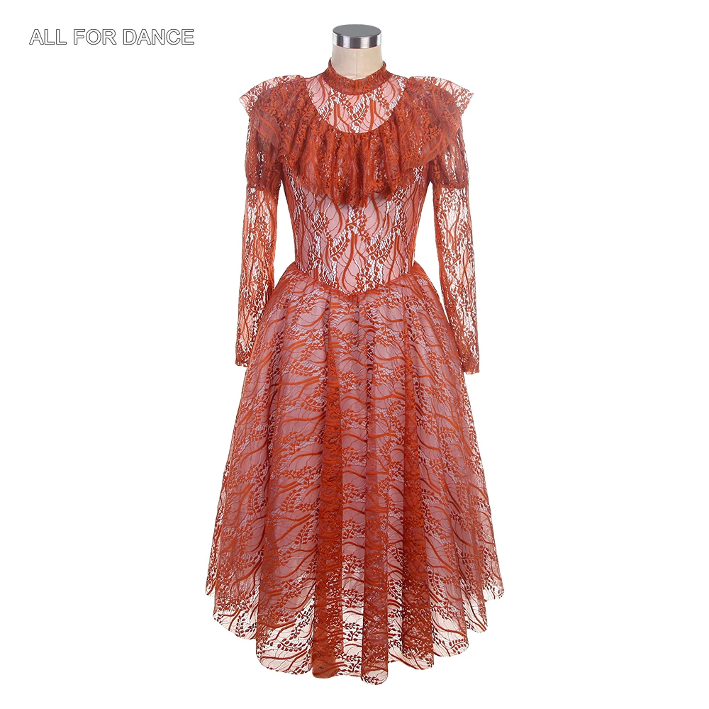 18716 Long Sleeves Brown Long Romantic Ballet Dance Tutu Dress Adult Stage Dancewear Girls Performance Costumes
18716 Long Sleeves Brown Long Romantic Ballet Dance Tutu Dress Adult Stage Dancewear Girls Performance Costumes