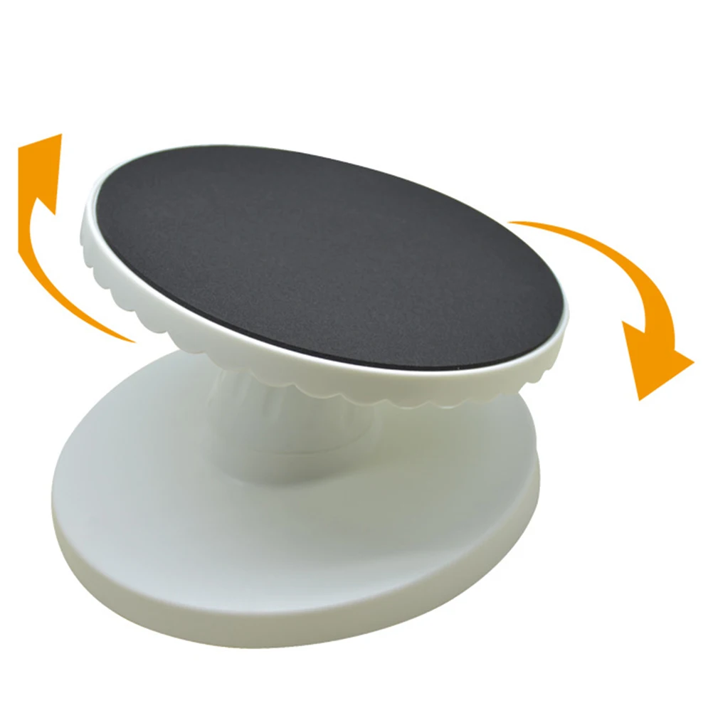 Plastic Cake Stand for Baking 360 Degree Rotating Revolving Inclinable Dessert Platform Easy Clean Cake Decorating Tool
Plastic Cake Stand for Baking 360 Degree Rotating Revolving Inclinable Dessert Platform Easy Clean Cake Decorating Tool