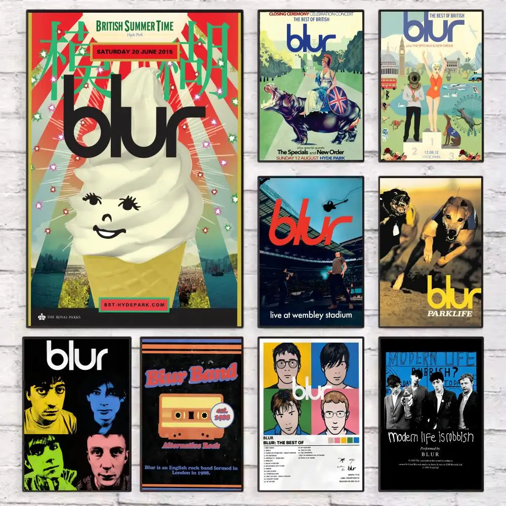 Band B-Blur Vintage Rock Poster Wall Art Sticky for Living Room Bedroom Office Hallway Bar Home Decor Gift Idea
Band B-Blur Vintage Rock Poster Wall Art Sticky for Living Room Bedroom Office Hallway Bar Home Decor Gift Idea