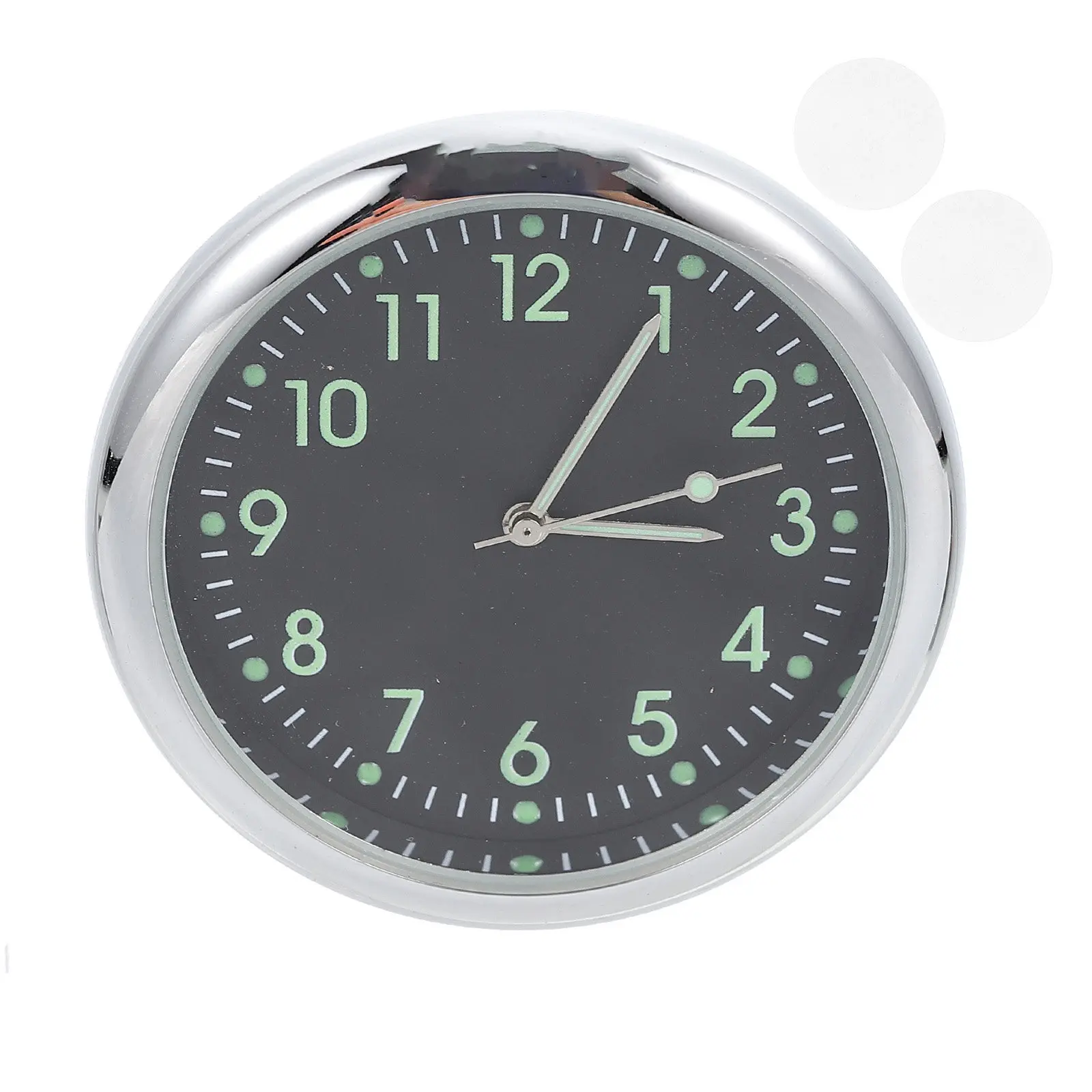Mini Stick on Digital Car Clock Metal Decorative Small Clock for Car Interior Dashboard Time Reading Without Distraction
Mini Stick on Digital Car Clock Metal Decorative Small Clock for Car Interior Dashboard Time Reading Without Distraction