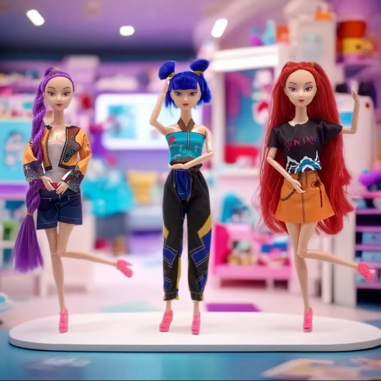 Новый Kpop Demon Hunters Rumi Doll Виниловая игрушка Периферийная фигурка Mira K Pop Модель Zoey Jointed Action Doll Игрушка в подарок
Новый Kpop Demon Hunters Rumi Doll Виниловая игрушка Периферийная фигурка Mira K Pop Модель Zoey Jointed Action Doll Игрушка в подарок