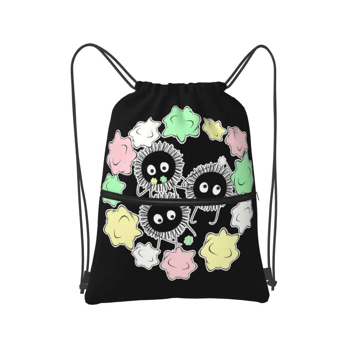 Soot Studio Ghibli Backpacks Casual Drawstring Bags Sports Bag Book Bags for Man Woman Students
Soot Studio Ghibli Backpacks Casual Drawstring Bags Sports Bag Book Bags for Man Woman Students