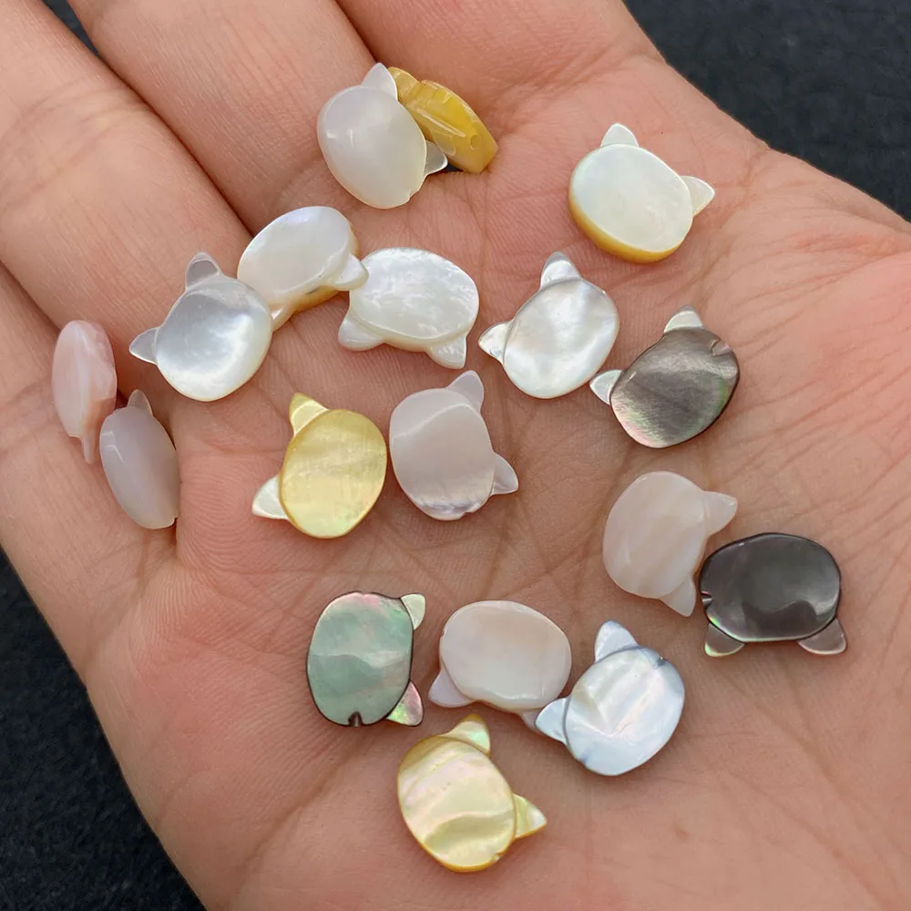 Natural Shell Mother-of-pearl Loose Beads for Jewelry Making DIY Necklace Bracelet Earring Brooch Vertical Hole Cat Head Beads
Natural Shell Mother-of-pearl Loose Beads for Jewelry Making DIY Necklace Bracelet Earring Brooch Vertical Hole Cat Head Beads