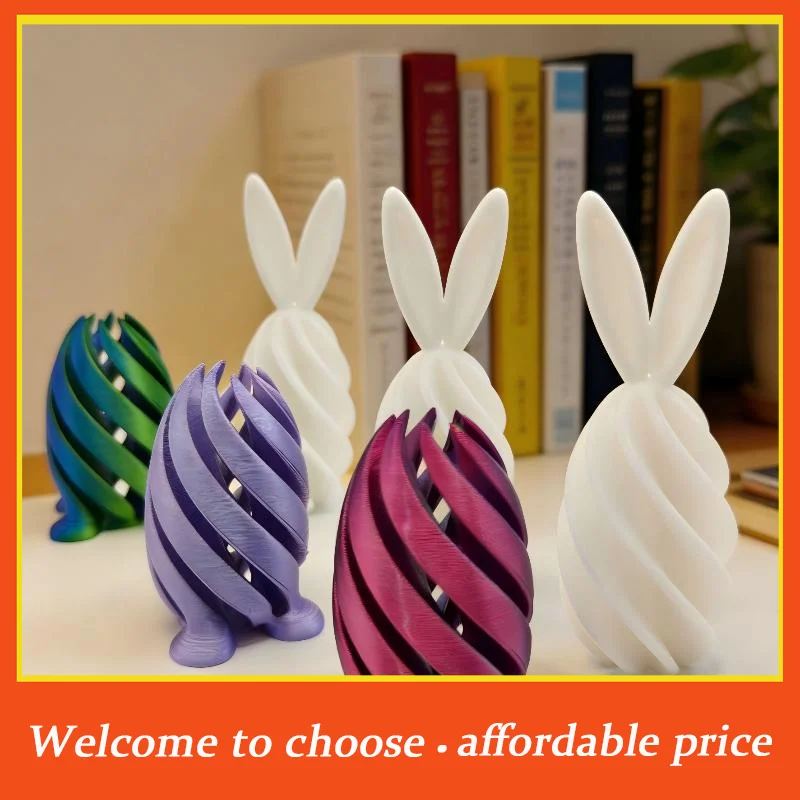 **1Pcs new Decompression Rotating Rabbit Egg Easter Basket Stuffers Spiral Cone 3D Printed Easter Bunny Colorful Ornaments Toys
**1Pcs new Decompression Rotating Rabbit Egg Easter Basket Stuffers Spiral Cone 3D Printed Easter Bunny Colorful Ornaments Toys