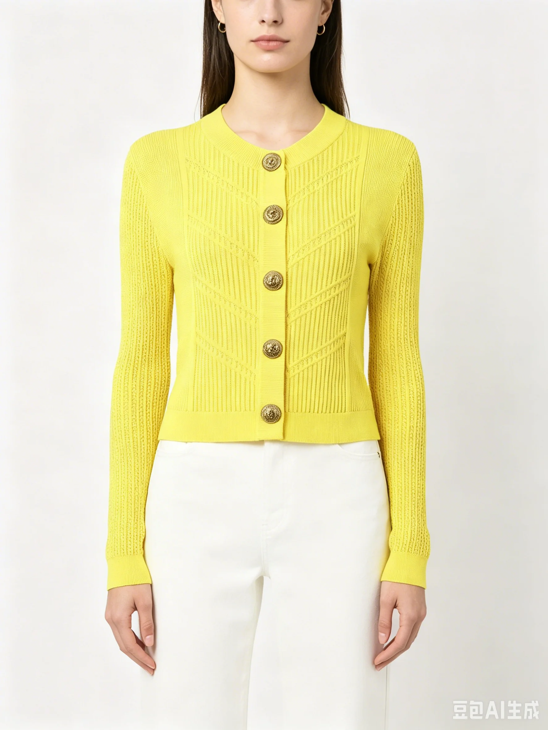 Spring And Autumn New Women's Fashionable Temperament Commuting Round Neck Long Sleeved Knitted Jacket+Half Body Short Skirt Set
Spring And Autumn New Women's Fashionable Temperament Commuting Round Neck Long Sleeved Knitted Jacket+Half Body Short Skirt Set