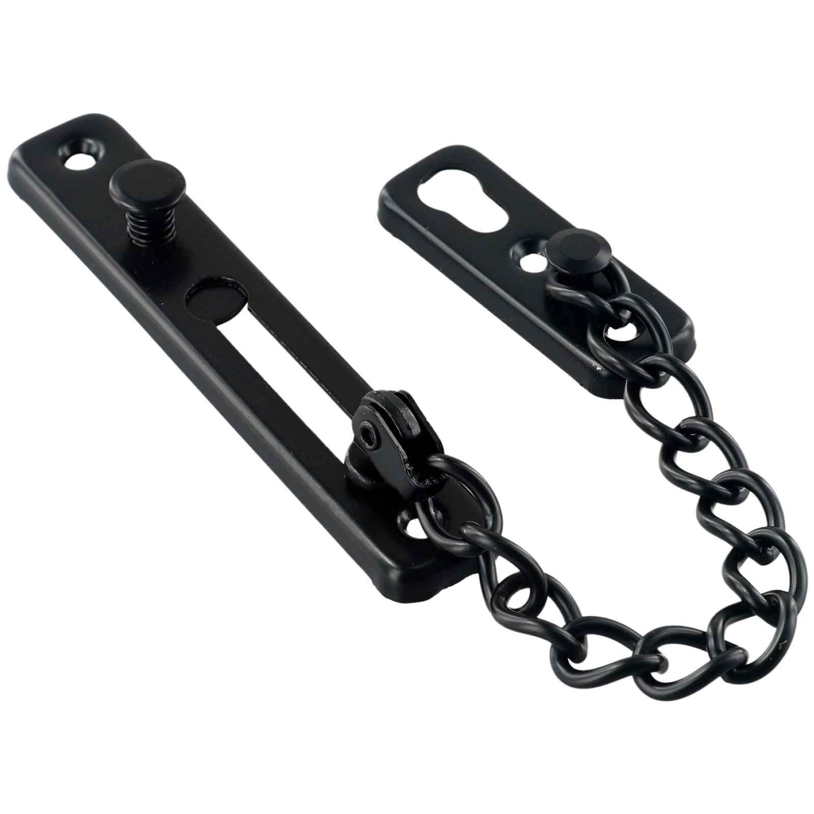 Reliable Stainless Steel Door Chain Latch Bolt Restrictor Safety Guard with Secure Slide Catch and Hardened Chain
Reliable Stainless Steel Door Chain Latch Bolt Restrictor Safety Guard with Secure Slide Catch and Hardened Chain