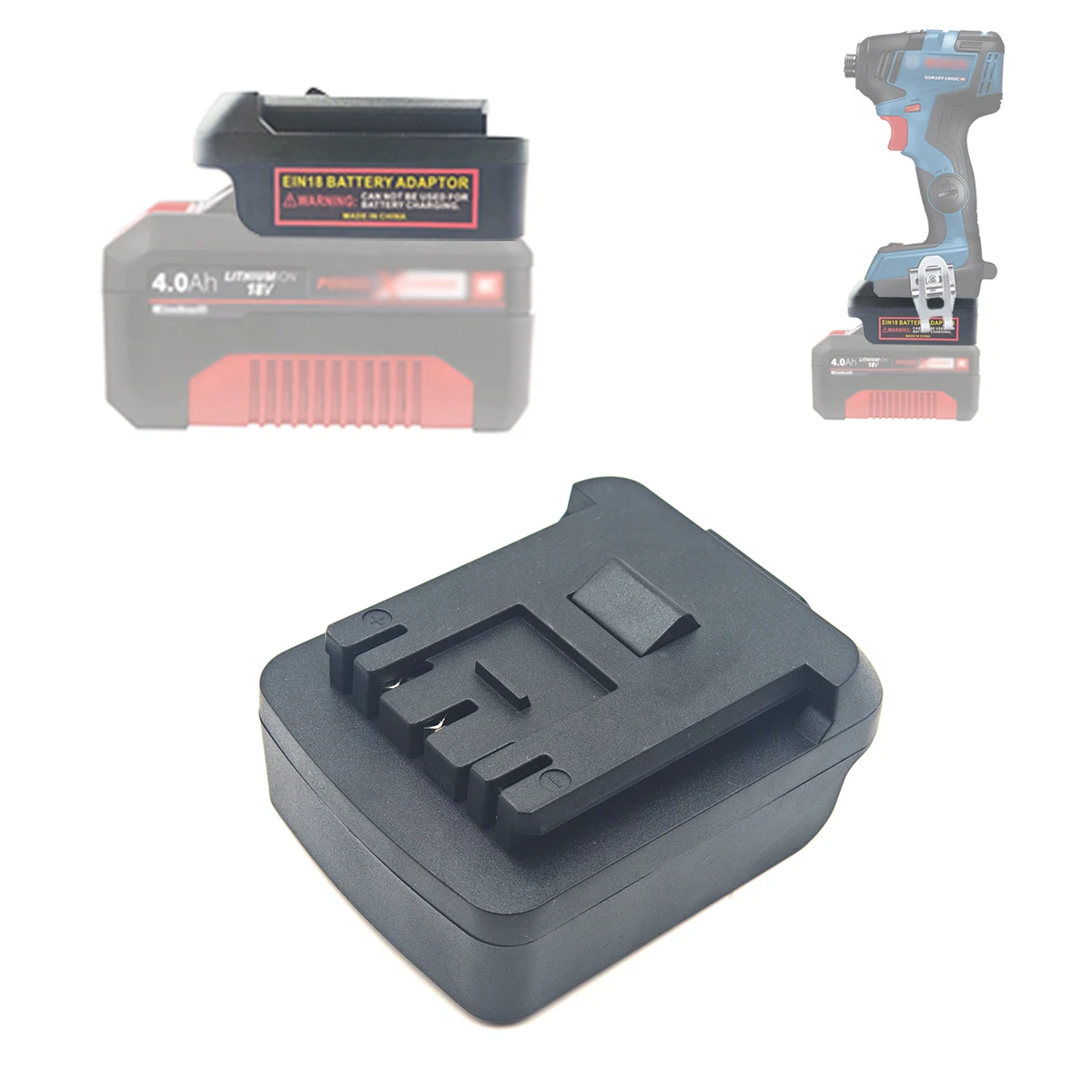 Battery Adapter Converter For Einhell battery to For Bosch BAT622 BAT609 BAT618G Li-ion battery power tools
Battery Adapter Converter For Einhell battery to For Bosch BAT622 BAT609 BAT618G Li-ion battery power tools
