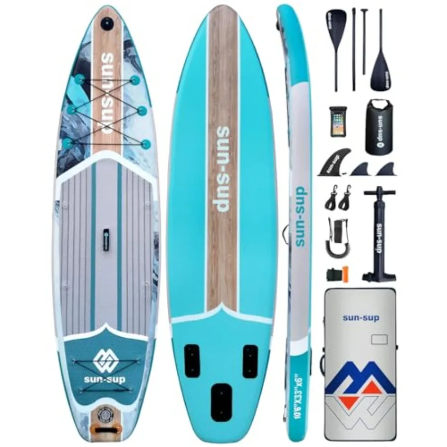 Inflatable Paddle Board for Adults: PVC Blue Wide Stance Non-Slip Deck for Stability and Safety on Water
Inflatable Paddle Board for Adults: PVC Blue Wide Stance Non-Slip Deck for Stability and Safety on Water