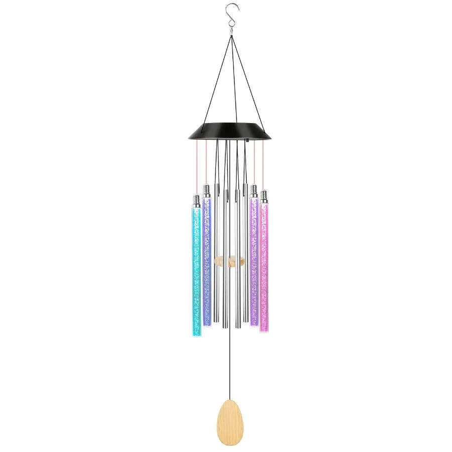 Solar Wind Chime Lights 7 Color Changing Drative Lamp IP65 Waterproof Hanging String Lights
Solar Wind Chime Lights 7 Color Changing Drative Lamp IP65 Waterproof Hanging String Lights