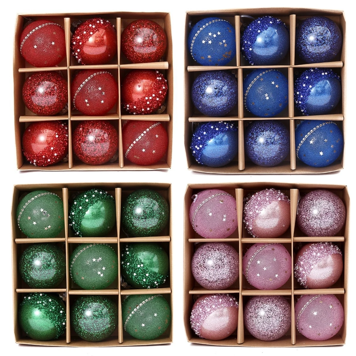 Holiday Celebrations Christmas Balls Holiday Decor Classic Xmas Tree Decor 8cm Indoor Outdoor Multipurpose Use
Holiday Celebrations Christmas Balls Holiday Decor Classic Xmas Tree Decor 8cm Indoor Outdoor Multipurpose Use