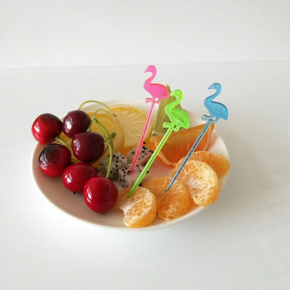 50 Pcs Cake Flamingo Fruit Sign Picks Drinks Colorful Party Supplies Friut Decoration for Mother
50 Pcs Cake Flamingo Fruit Sign Picks Drinks Colorful Party Supplies Friut Decoration for Mother