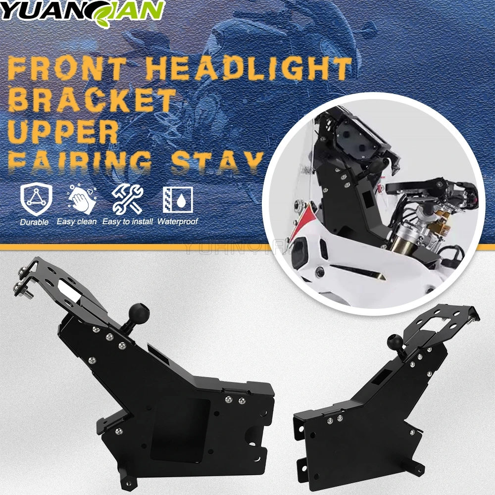450Rally For KOVE 450 Rally 2022-2023-2024 Motorcycle GPS Navigation Mount Mounting Bracket Upper Fairing Stay Adapter Holder
450Rally For KOVE 450 Rally 2022-2023-2024 Motorcycle GPS Navigation Mount Mounting Bracket Upper Fairing Stay Adapter Holder