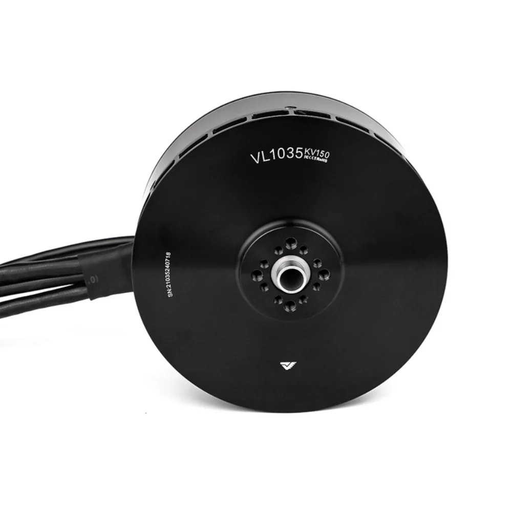 T-MOTOR VL1035 KV150 IPX5 12S 4000W 35kg Max Thrust/Arm 60kg MTOW Electric Bldc Motor For Drone
T-MOTOR VL1035 KV150 IPX5 12S 4000W 35kg Max Thrust/Arm 60kg MTOW Electric Bldc Motor For Drone