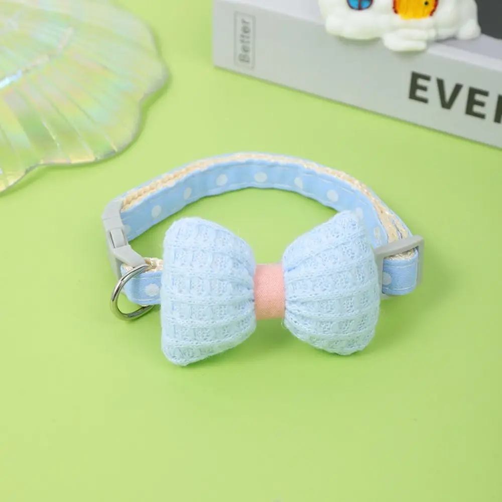 New Bow Pet Collar Candy Color Adjustable Cat Safety Delicate Pet Accessories Pet
New Bow Pet Collar Candy Color Adjustable Cat Safety Delicate Pet Accessories Pet