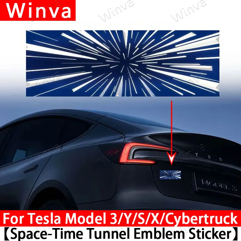 Emblem Stickers Model3 Highland Time Space Tunnel Logo Trunk Badge Decals For Tesla Model 3 Y S X Cybertruc2017-2025 Accessories
Emblem Stickers Model3 Highland Time Space Tunnel Logo Trunk Badge Decals For Tesla Model 3 Y S X Cybertruc2017-2025 Accessories