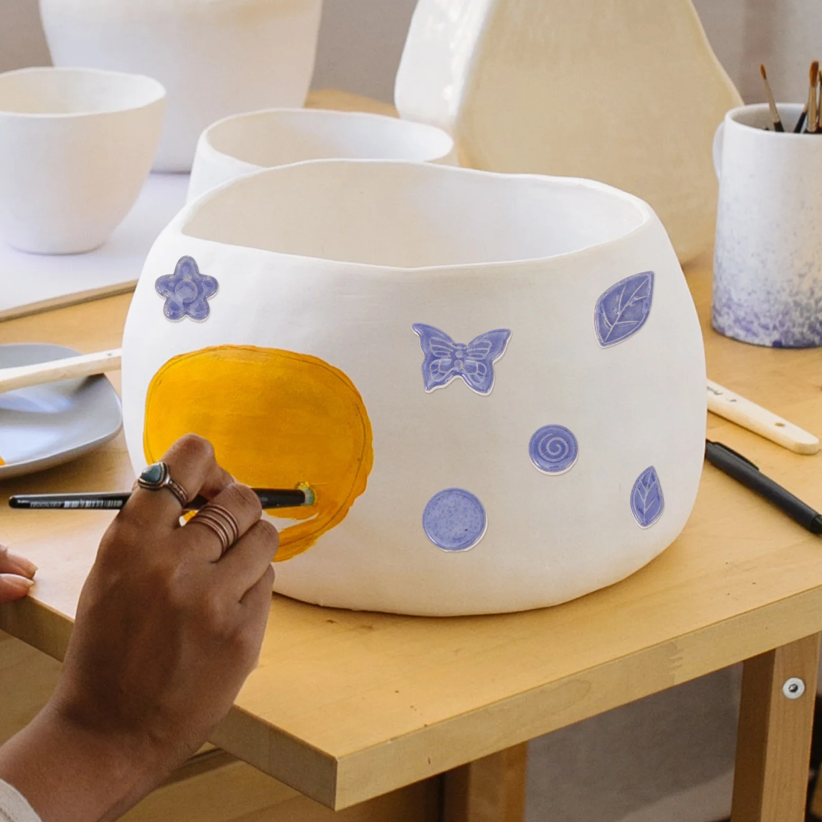 500g Ceramic Butterfly Mosaic Pieces Bright Color Smooth Polished DIY Craft Supply Creative Gift Handmade Artwork Material
500g Ceramic Butterfly Mosaic Pieces Bright Color Smooth Polished DIY Craft Supply Creative Gift Handmade Artwork Material