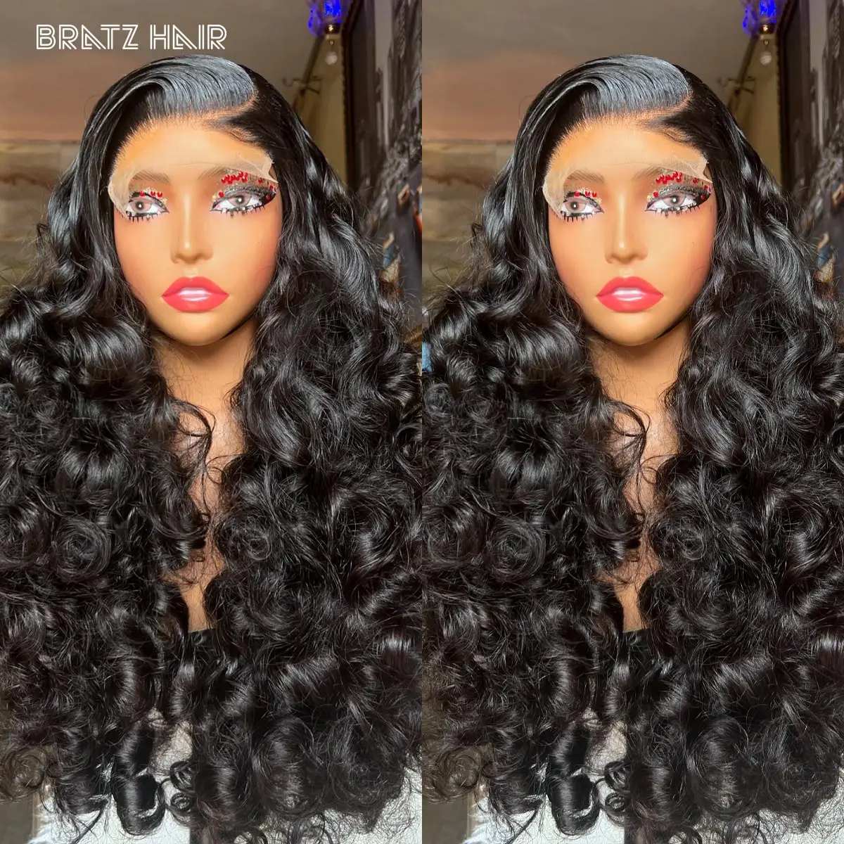 Luxury Super Double Drawn Romance Bounce Curl Human Hair Wig 13x4 Lace Frontal Fumi Loose Bounce Curly Wig for Woman 250 Denstiy
Luxury Super Double Drawn Romance Bounce Curl Human Hair Wig 13x4 Lace Frontal Fumi Loose Bounce Curly Wig for Woman 250 Denstiy
