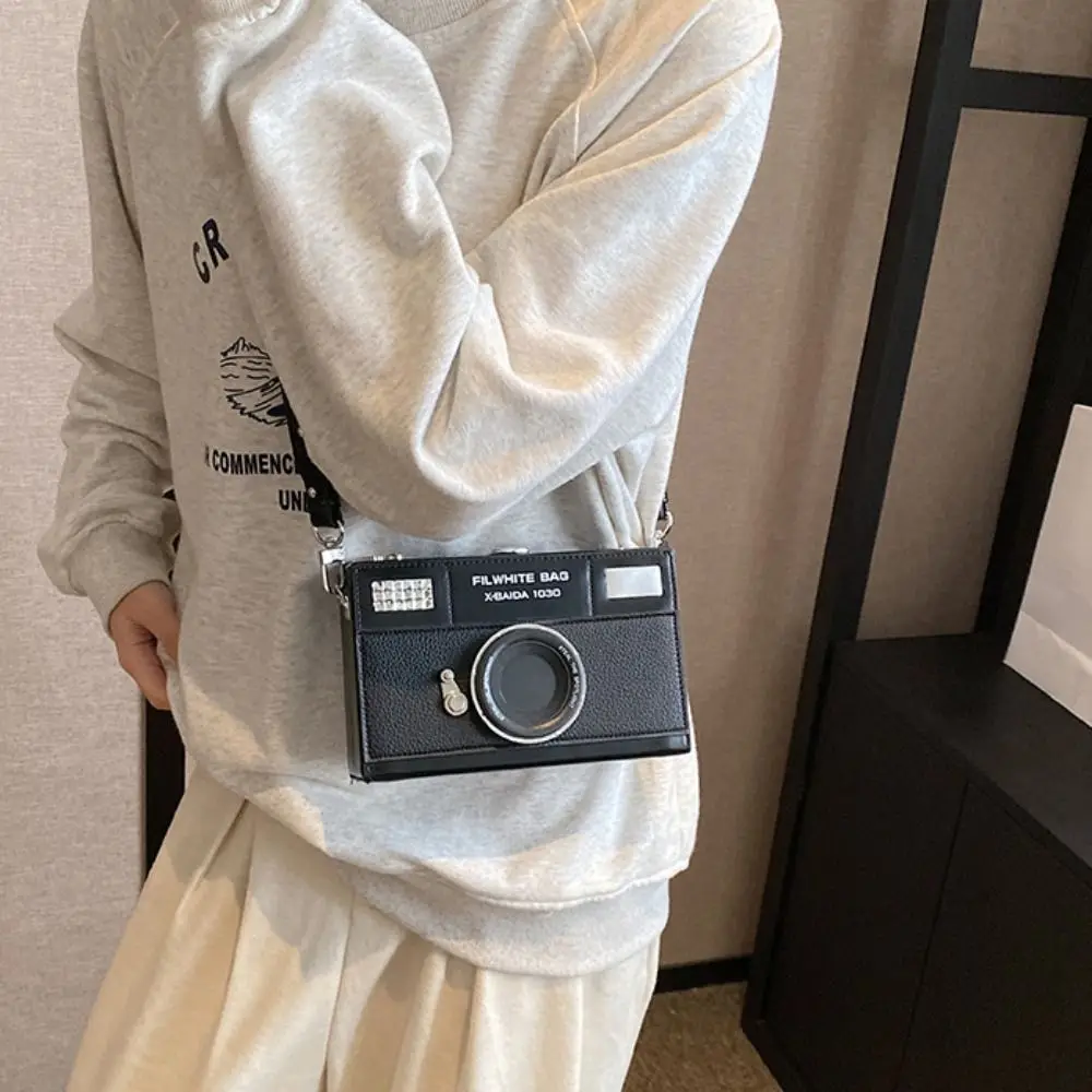 Портативная сумка через плечо из искусственной кожи для камеры, маленькая сумка, большая вместительная забавная сумка-коробка, сумка через плечо, женская сумка через плечо
Портативная сумка через плечо из искусственной кожи для камеры, маленькая сумка, большая вместительная забавная сумка-коробка, сумка через плечо, женская сумка через плечо