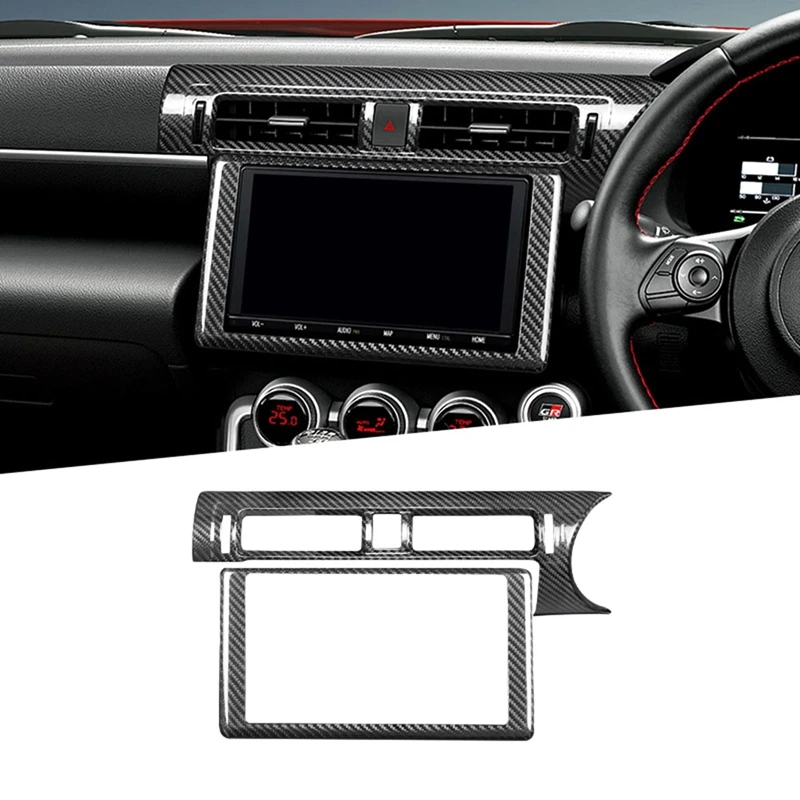 Car Central Console CD Player Frame A/C Vent Grille Outlet Trim Cover For Toyota GR86 Subaru BRZ 2022-2023 RHD
Car Central Console CD Player Frame A/C Vent Grille Outlet Trim Cover For Toyota GR86 Subaru BRZ 2022-2023 RHD