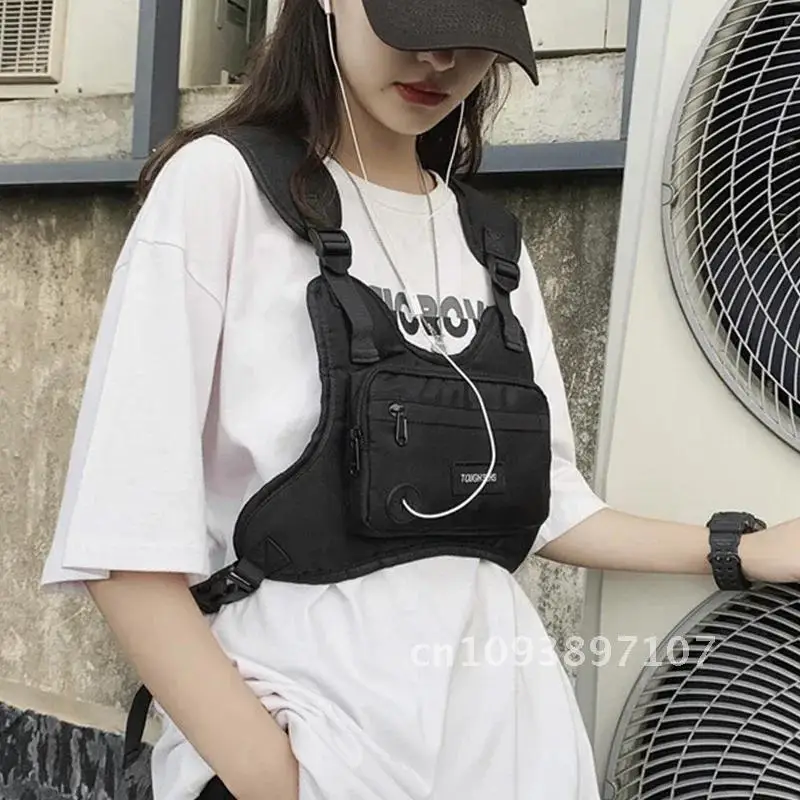 High Chest Nylon Men's Chest Pack Trend 2024 NEW Tooling Bag Waterproof Vest Bags Rig Multifunctional Quality Storage Unisex Bag
High Chest Nylon Men's Chest Pack Trend 2024 NEW Tooling Bag Waterproof Vest Bags Rig Multifunctional Quality Storage Unisex Bag