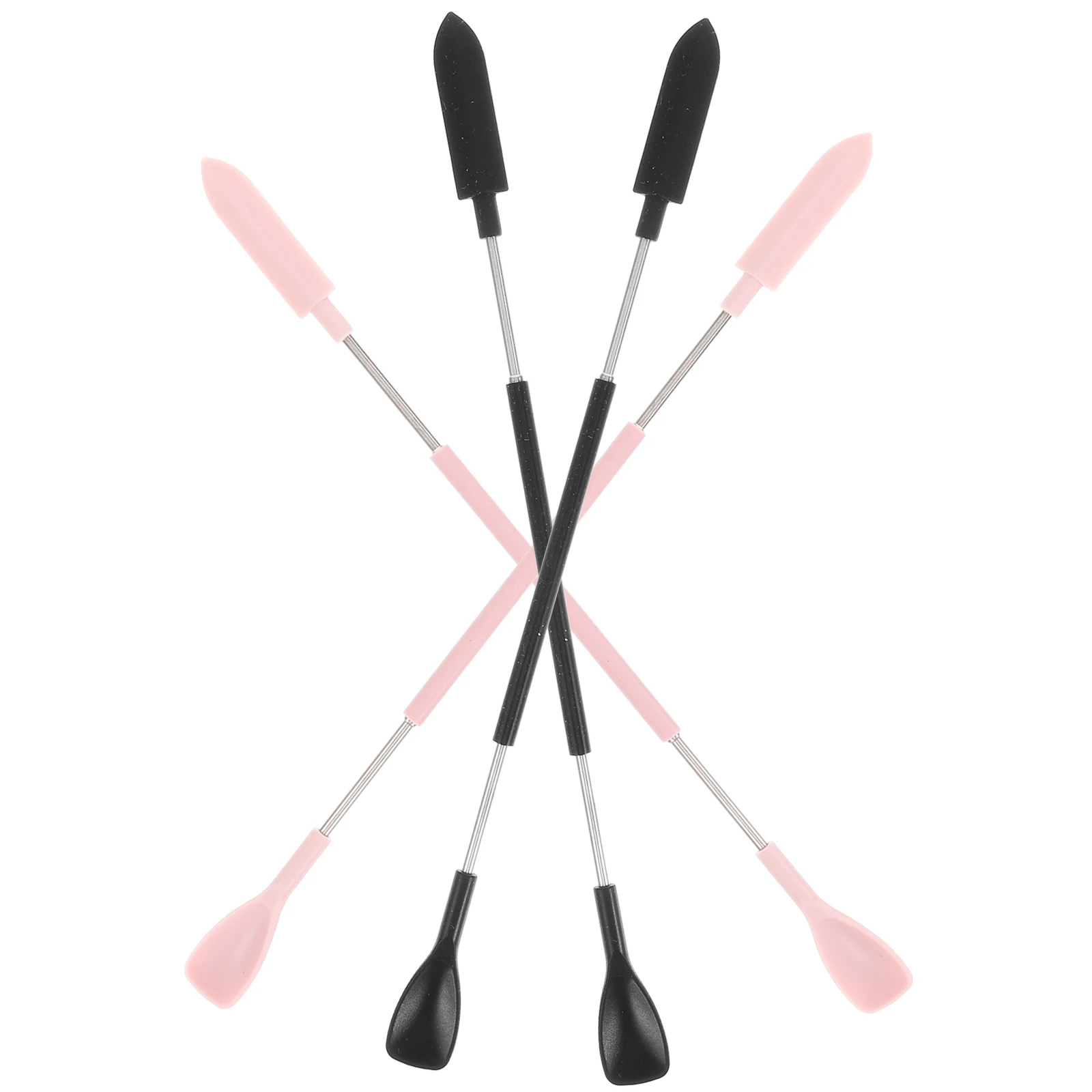 Double Headed Spatula Spoon 2 Pink 2 Black Silicone Makeup Tools Skincare Foundation Mini Products Easy Clean Durable
Double Headed Spatula Spoon 2 Pink 2 Black Silicone Makeup Tools Skincare Foundation Mini Products Easy Clean Durable