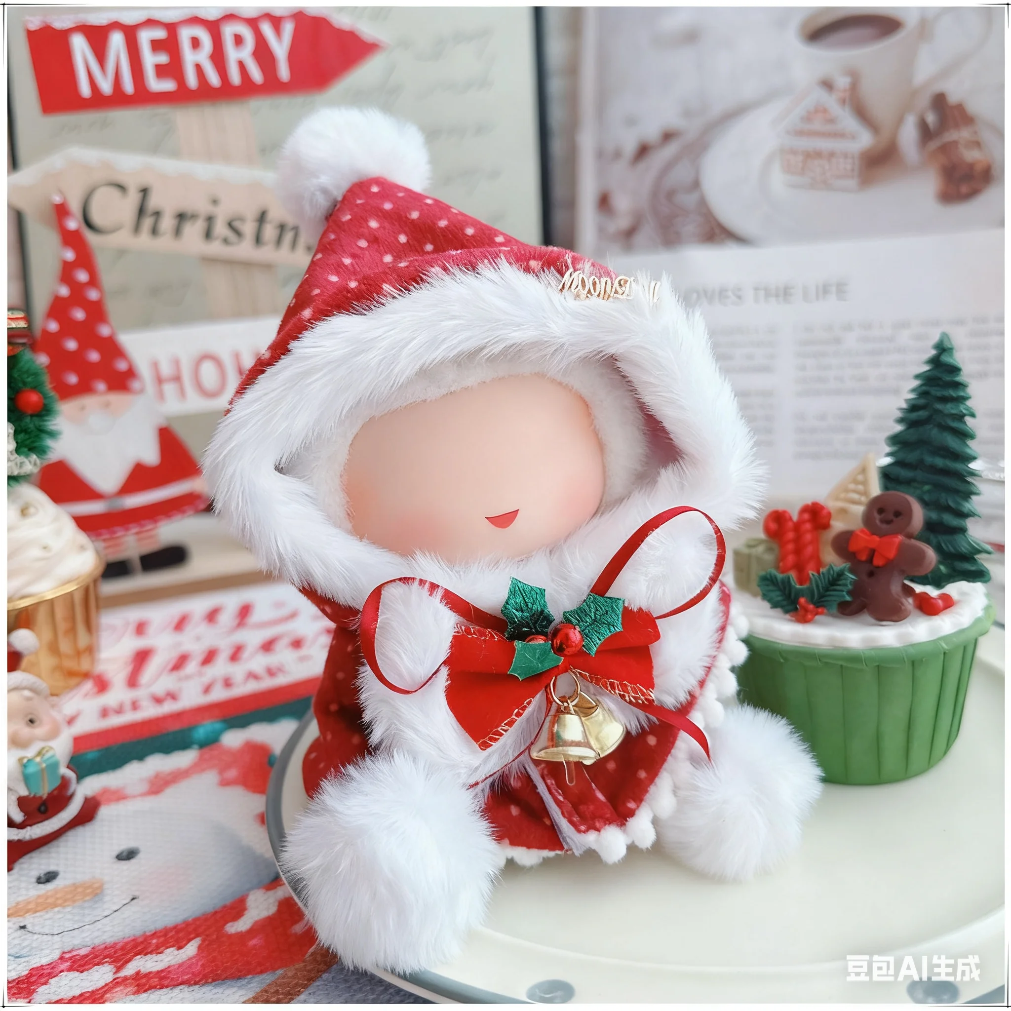 Xmas Doll Clothe for 17cm Labubu Doll Outfit Designer Luxury Christmas doll Clothe Classical Shawl Cloak Dress Doll Accessorie
Xmas Doll Clothe for 17cm Labubu Doll Outfit Designer Luxury Christmas doll Clothe Classical Shawl Cloak Dress Doll Accessorie