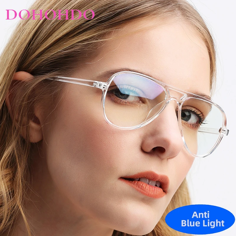 Vintage Twin Bridge Pilot Anti Blue Light Computer Glasses Women Men New Brand Designer Classic Big Frame Eyeglasses Очки Lentes
Vintage Twin Bridge Pilot Anti Blue Light Computer Glasses Women Men New Brand Designer Classic Big Frame Eyeglasses Очки Lentes