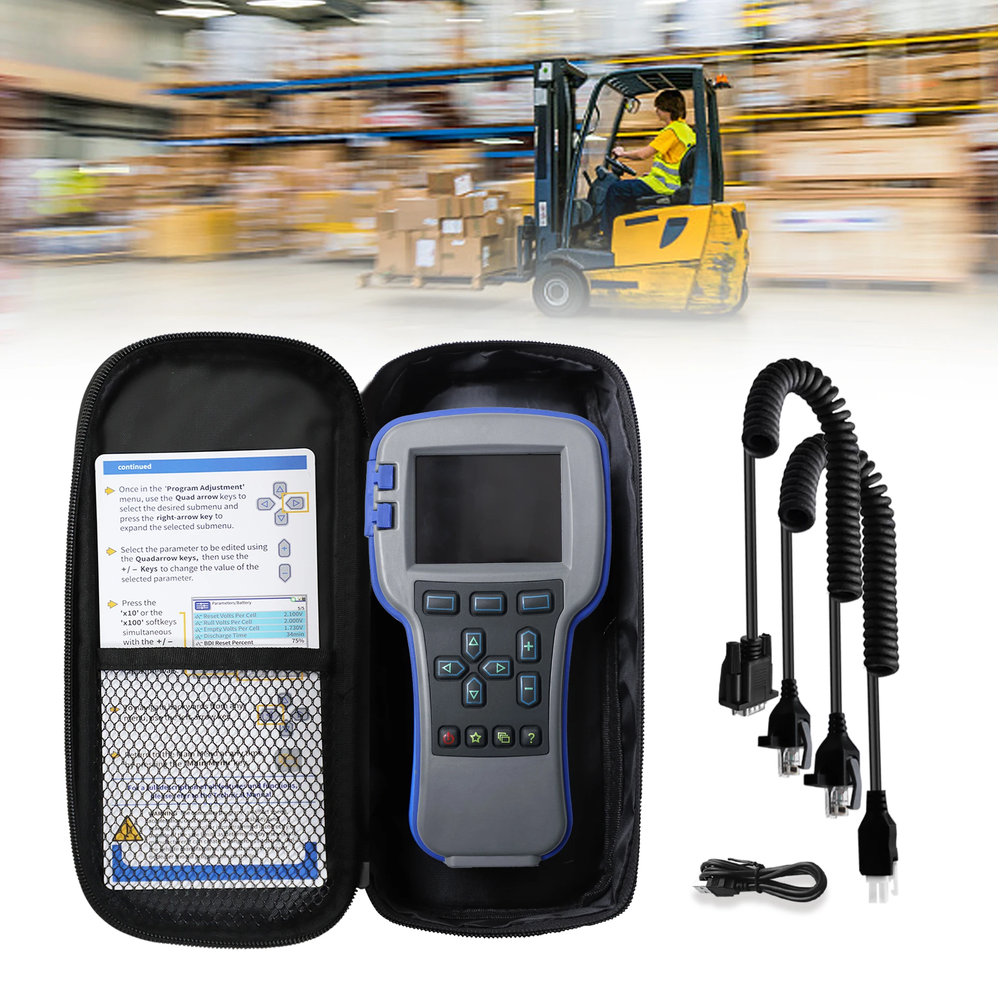 1313-4331 1313-4431 Dealer Access Level Handheld Programmer 1313-4401 1311-4401 Compatible with Curtis Electric Forklift
1313-4331 1313-4431 Dealer Access Level Handheld Programmer 1313-4401 1311-4401 Compatible with Curtis Electric Forklift