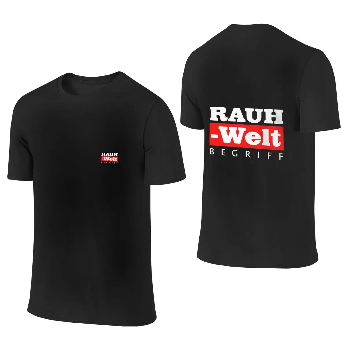 Rauh Welt Begriff Logo Men's Short Sleeve T-shirt Round Neck 100% Cotton T shirt S-6XL
Rauh Welt Begriff Logo Men's Short Sleeve T-shirt Round Neck 100% Cotton T shirt S-6XL