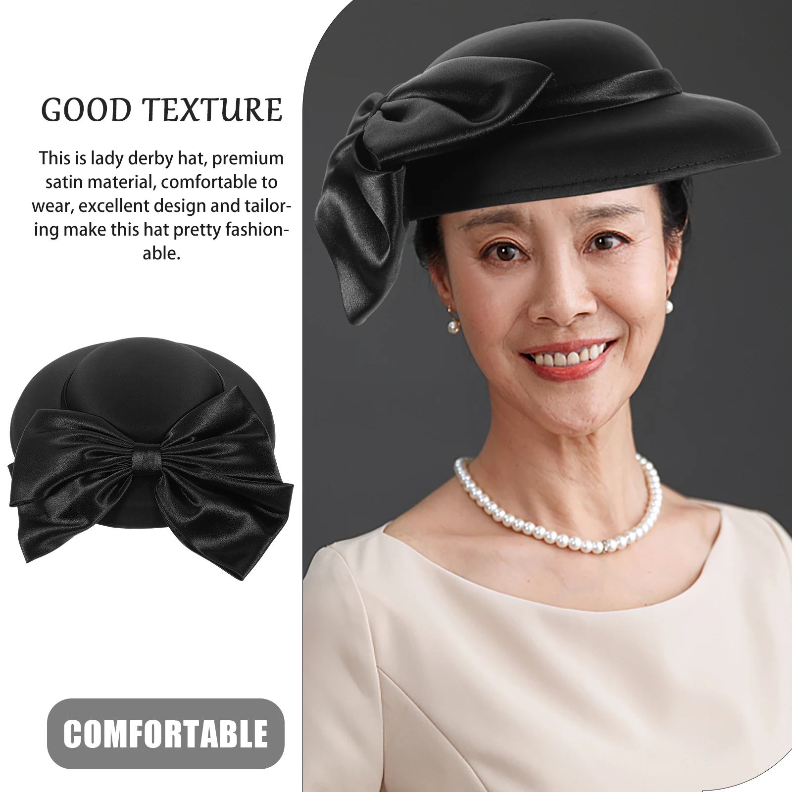 Banquet Hat Bucket Hats for Woman Dress Womans Fisherman's Black Women Dressy Elegant
Banquet Hat Bucket Hats for Woman Dress Womans Fisherman's Black Women Dressy Elegant