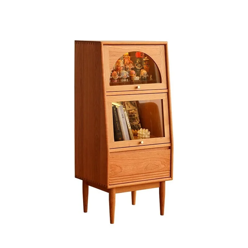 Cherry wood sofa small stand cabinet bedside narrow bookcase living room TV storage chest cabinet
Cherry wood sofa small stand cabinet bedside narrow bookcase living room TV storage chest cabinet
