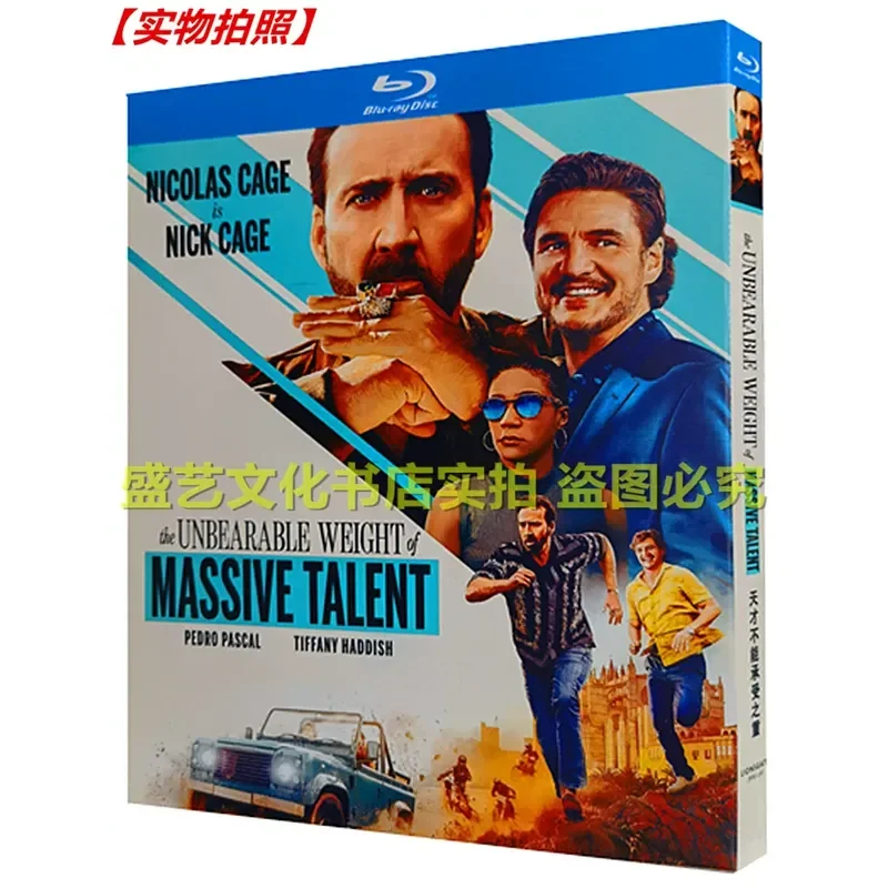 BD Blu-ray Disc Comedy Action Movie The Unbearable Weight of Genius High Definition Collector's Edition English Chinese
BD Blu-ray Disc Comedy Action Movie The Unbearable Weight of Genius High Definition Collector's Edition English Chinese