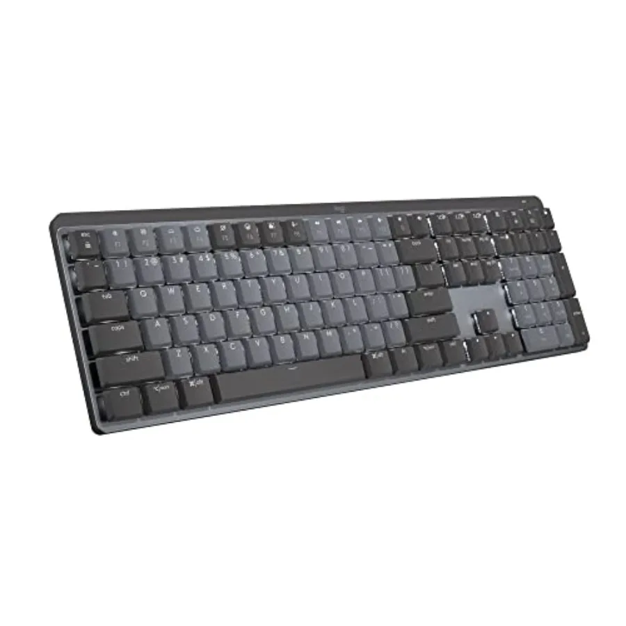 MX Mechanical Wireless Illuminated Performance Tactile Quiet Switches Backlit Keys Bluetooth USB-C macOS Windows Linux iOS Andr
MX Mechanical Wireless Illuminated Performance Tactile Quiet Switches Backlit Keys Bluetooth USB-C macOS Windows Linux iOS Andr
