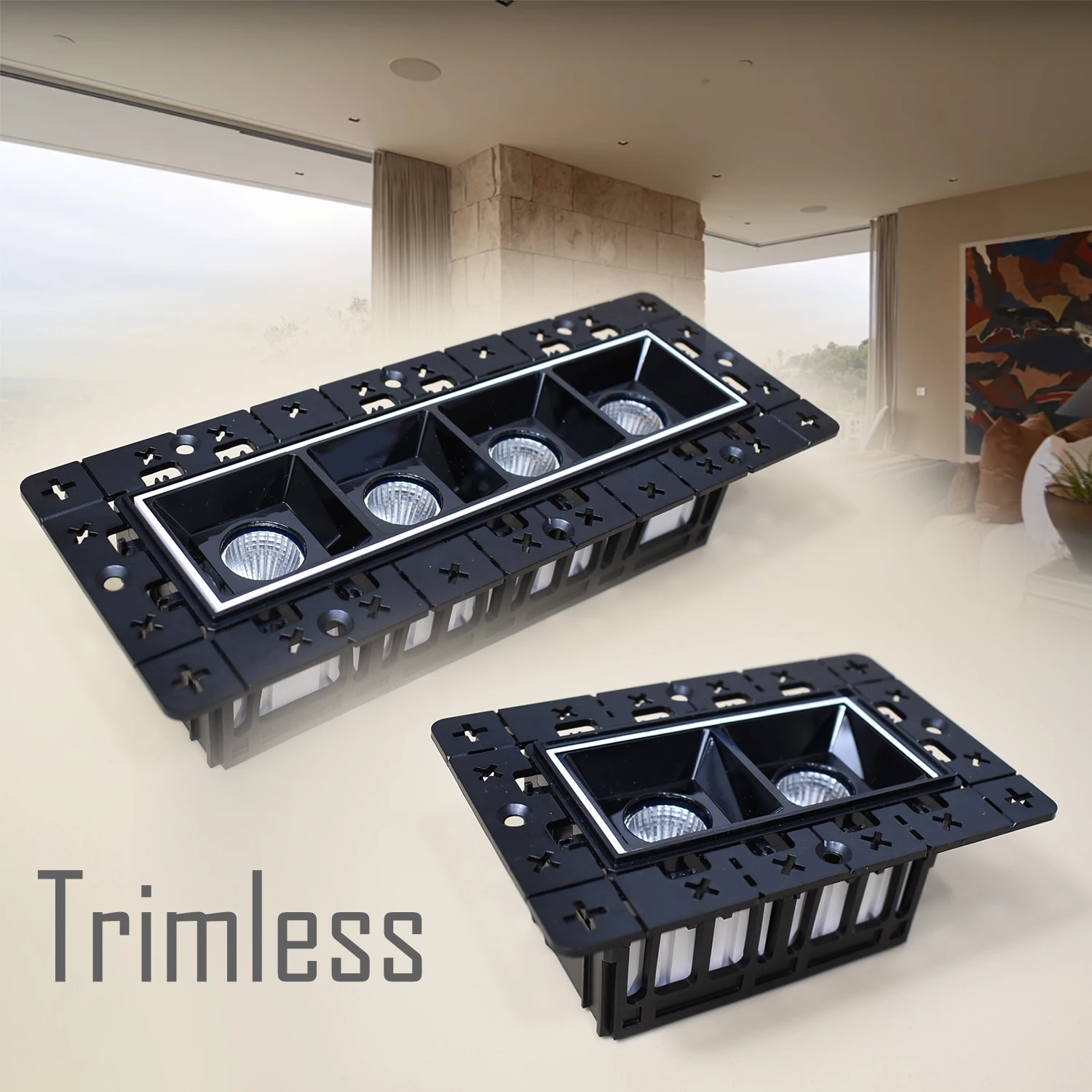 Home Decoration Spot LED Trimless Linear Light Fixture Jewelry Display Recessed Ceiling Modern Lamp Intelligent Zigbee DALI
Home Decoration Spot LED Trimless Linear Light Fixture Jewelry Display Recessed Ceiling Modern Lamp Intelligent Zigbee DALI