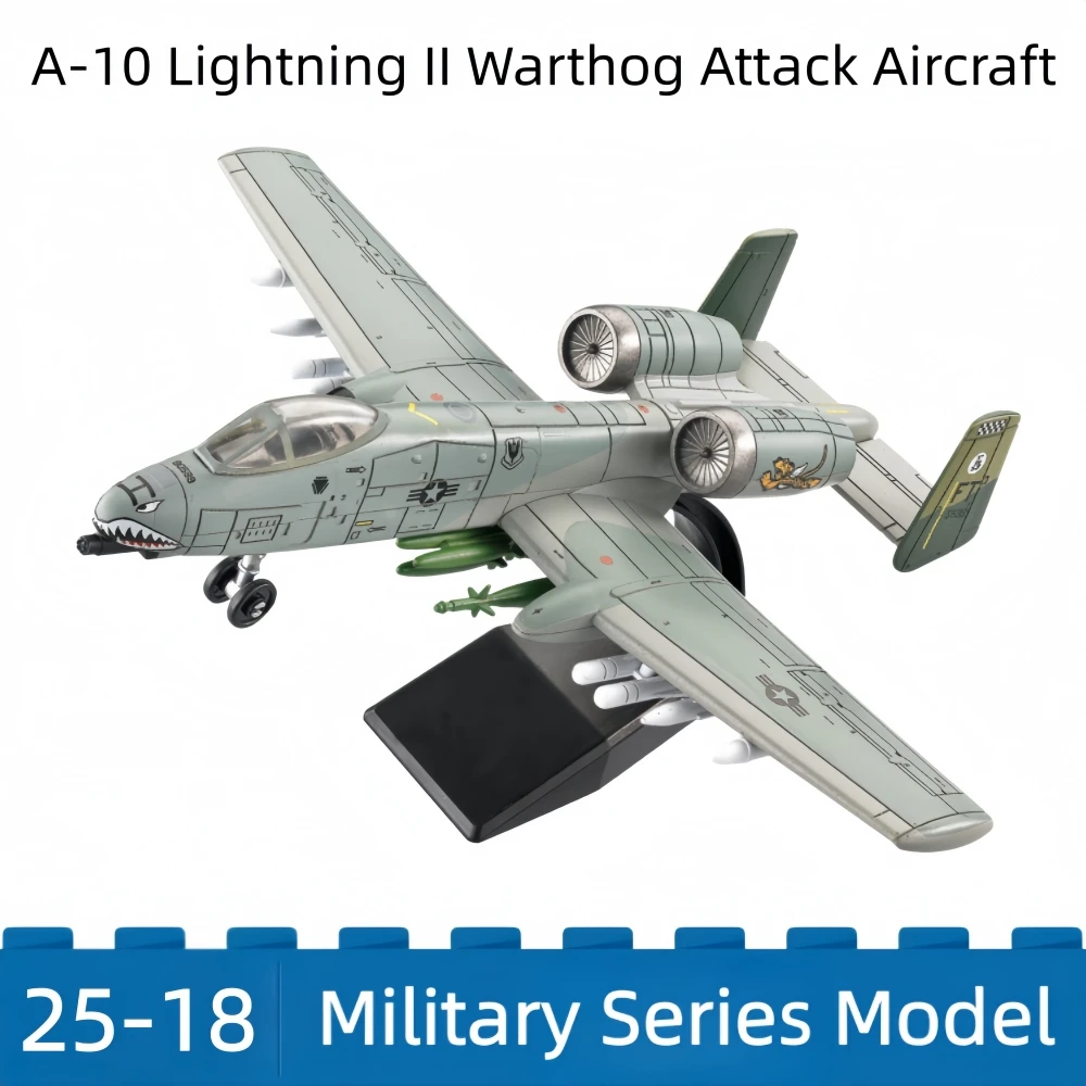 Креативные военные конструкторы серии 1/72, модель самолета-истребителя A-10 Warthog Thunderbolt II, игрушки для мальчиков, подарок на день рождения
Креативные военные конструкторы серии 1/72, модель самолета-истребителя A-10 Warthog Thunderbolt II, игрушки для мальчиков, подарок на день рождения