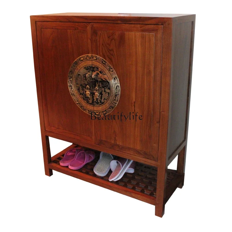 FG43**Новый китайский шкаф для обуви из массива дерева, простой и стильный, многофункциональный шкаф для прихожей.
FG43**Новый китайский шкаф для обуви из массива дерева, простой и стильный, многофункциональный шкаф для прихожей.