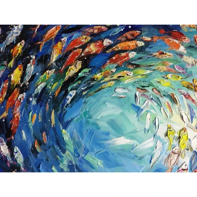 500 1000 1200 2000pcs Jigsaw Puzzle Abstract Fish Blue Ocean Multicolored Tropical Fish School For Adults Home Wall Decor Gift
500 1000 1200 2000pcs Jigsaw Puzzle Abstract Fish Blue Ocean Multicolored Tropical Fish School For Adults Home Wall Decor Gift