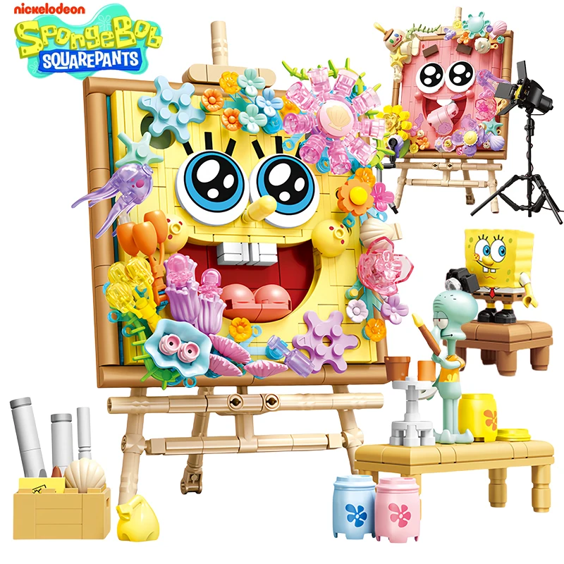 SpongeBob SquarePants Patrick Star Art Frame Puzzle Assembly Toy Model Squidward Tentacles Mini Action Figure Toy Kids Gift
SpongeBob SquarePants Patrick Star Art Frame Puzzle Assembly Toy Model Squidward Tentacles Mini Action Figure Toy Kids Gift