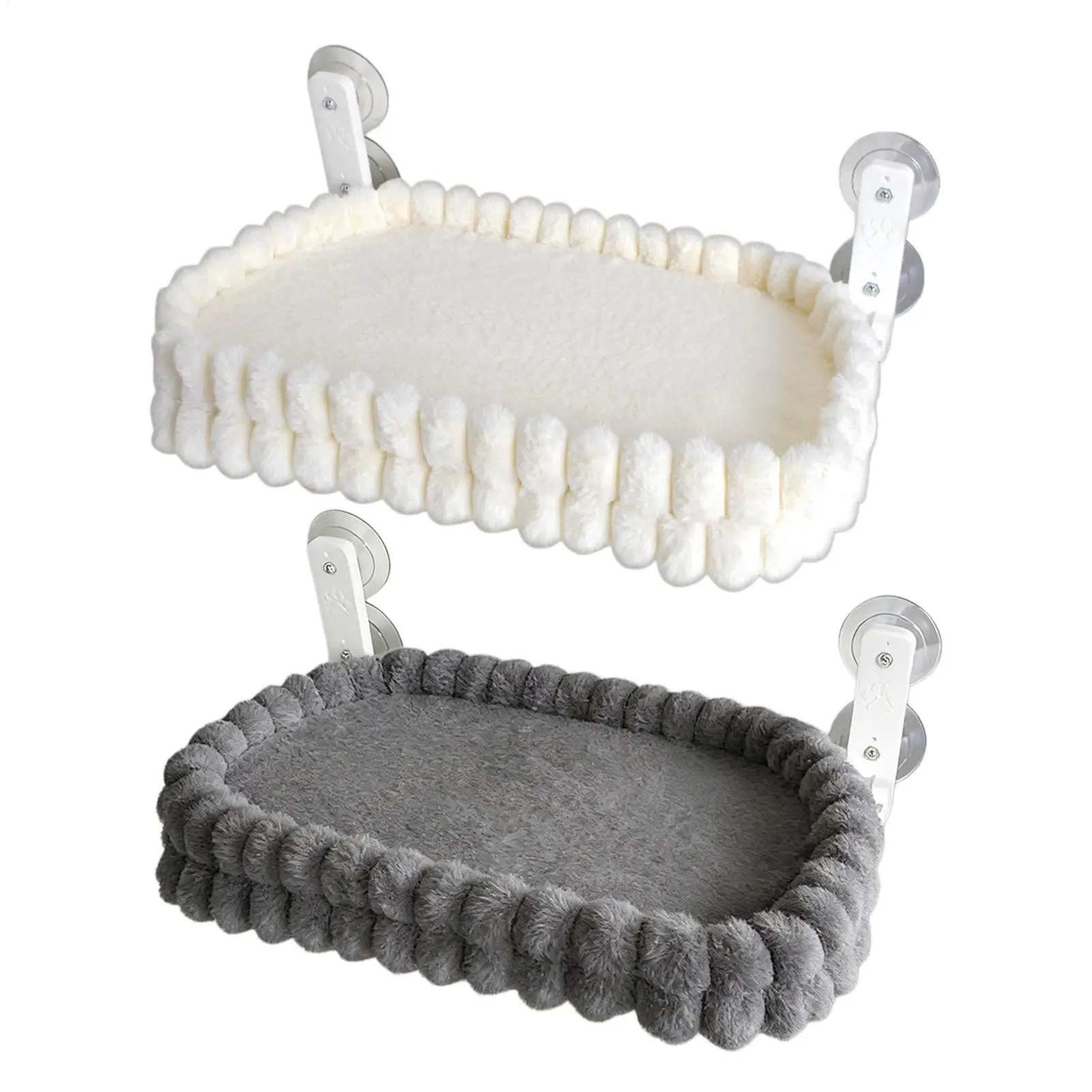 Cat Window Perch Suction Cup Foldable Kitten Bed Double-Sided Plush Cat Hammock for Indoor Pet Glass Wall Rest Sleeping
Cat Window Perch Suction Cup Foldable Kitten Bed Double-Sided Plush Cat Hammock for Indoor Pet Glass Wall Rest Sleeping