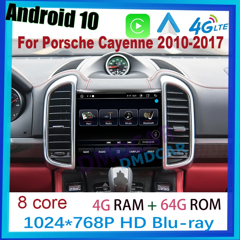 For Porsche Cayenne 2010-2017 Head unit Android 10 Car Multimedia Player CarPlay GPS Navigation Auto Audio Stereo DSP
For Porsche Cayenne 2010-2017 Head unit Android 10 Car Multimedia Player CarPlay GPS Navigation Auto Audio Stereo DSP
