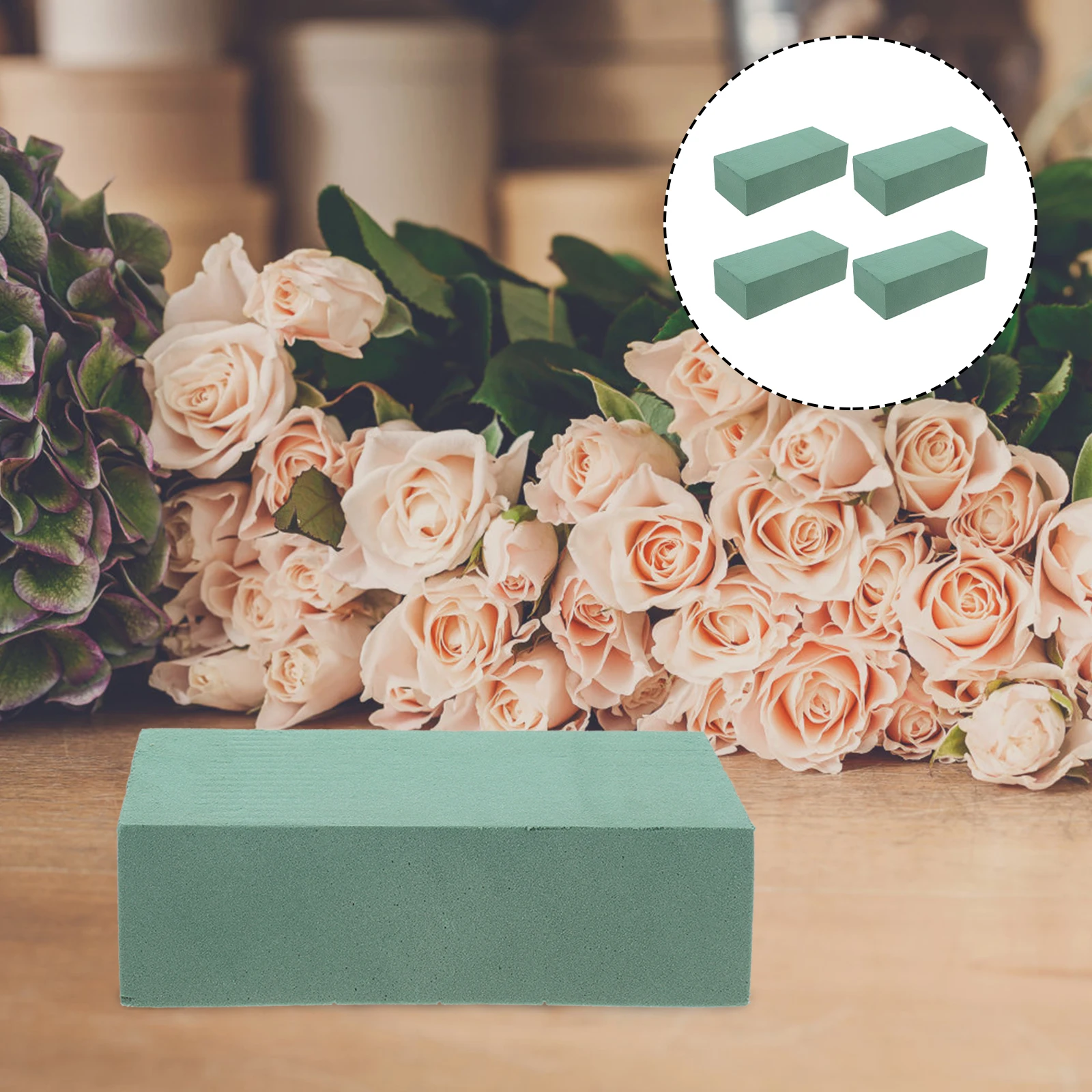 4 Pcs Floral Foams for Flower Arrangements Green Base Blocks Wedding Craft Supplies H made Arrangement Accessories
4 Pcs Floral Foams for Flower Arrangements Green Base Blocks Wedding Craft Supplies H made Arrangement Accessories