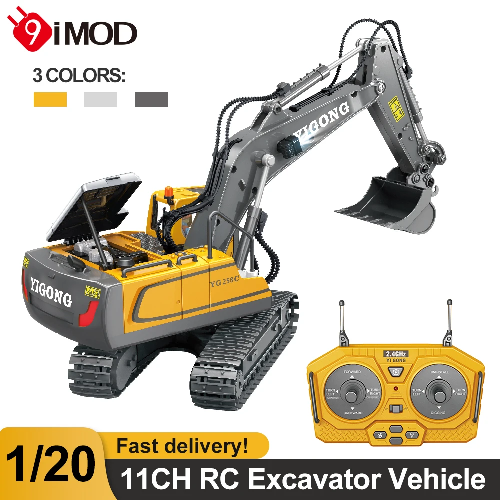 9IMOD 1/20 RC автомобиль сплав экскаватор 11CH инженерный автомобиль игрушки для мальчиков подарки для детей
9IMOD 1/20 RC автомобиль сплав экскаватор 11CH инженерный автомобиль игрушки для мальчиков подарки для детей