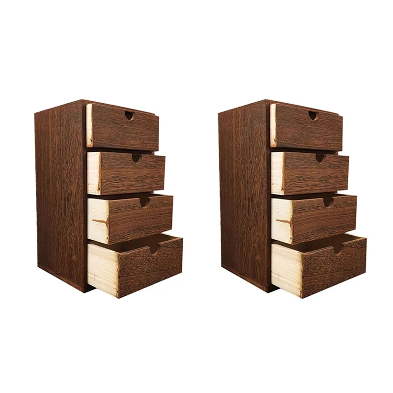 2X Wooden Box Storage Drawer Wooden Chest Of Drawers Jewelry Cosmetics Organizer Office Home Decoration Storage Box C
2X Wooden Box Storage Drawer Wooden Chest Of Drawers Jewelry Cosmetics Organizer Office Home Decoration Storage Box C