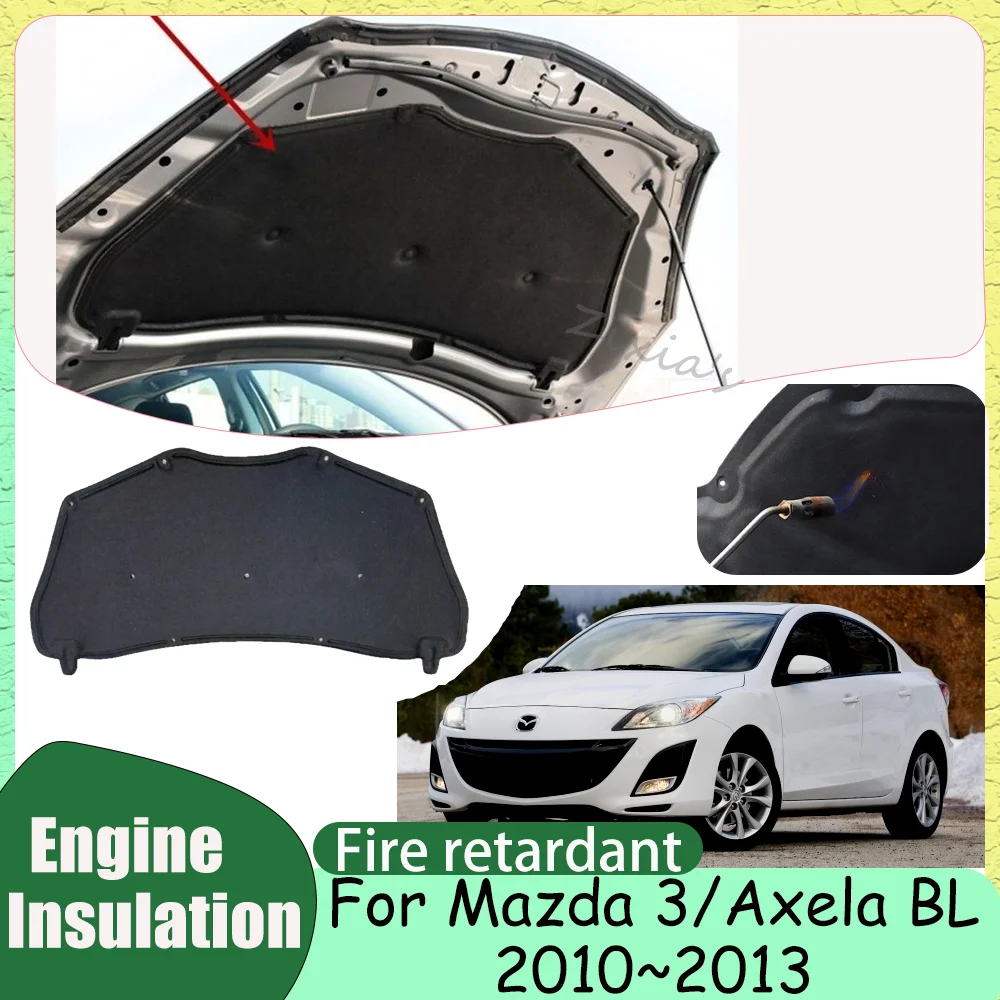 For Mazda 3 Mazda Axela 2 BL 2010~2013 2011 2012 Car Front hood linin Engine Thermal Insulation Soundproof Cotton Accessories
For Mazda 3 Mazda Axela 2 BL 2010~2013 2011 2012 Car Front hood linin Engine Thermal Insulation Soundproof Cotton Accessories
